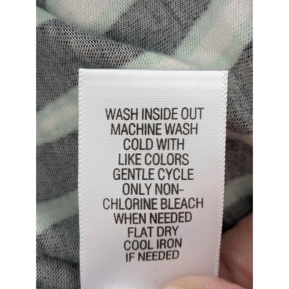 LOGO Lori Goldstein Cardigan Women sz M Coral/Orange CottonModal OpenFront Lace - Picture 10 of 12